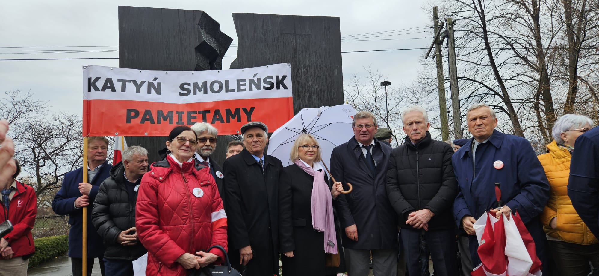 12 kwietnia 2026, Uroczystości po Pomnikiem Katyńskim, Toronto.